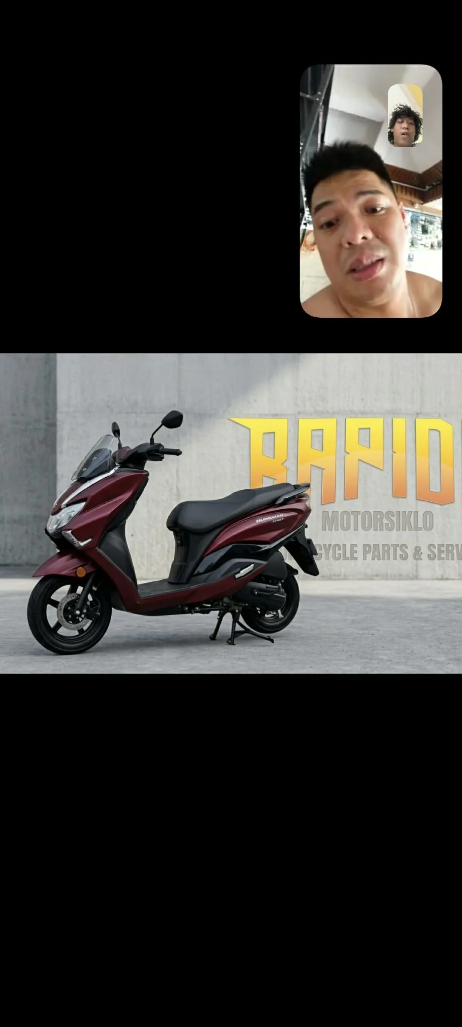 Burgman Suzuki for sale at Rapido Motorsiklo Garage