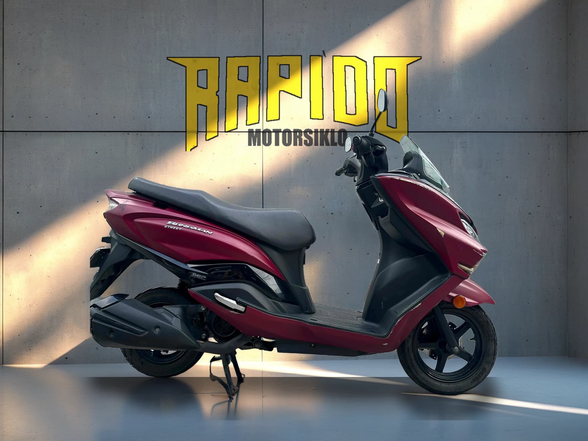 Burgsman for sale at Rapido Motorsiklo Garage